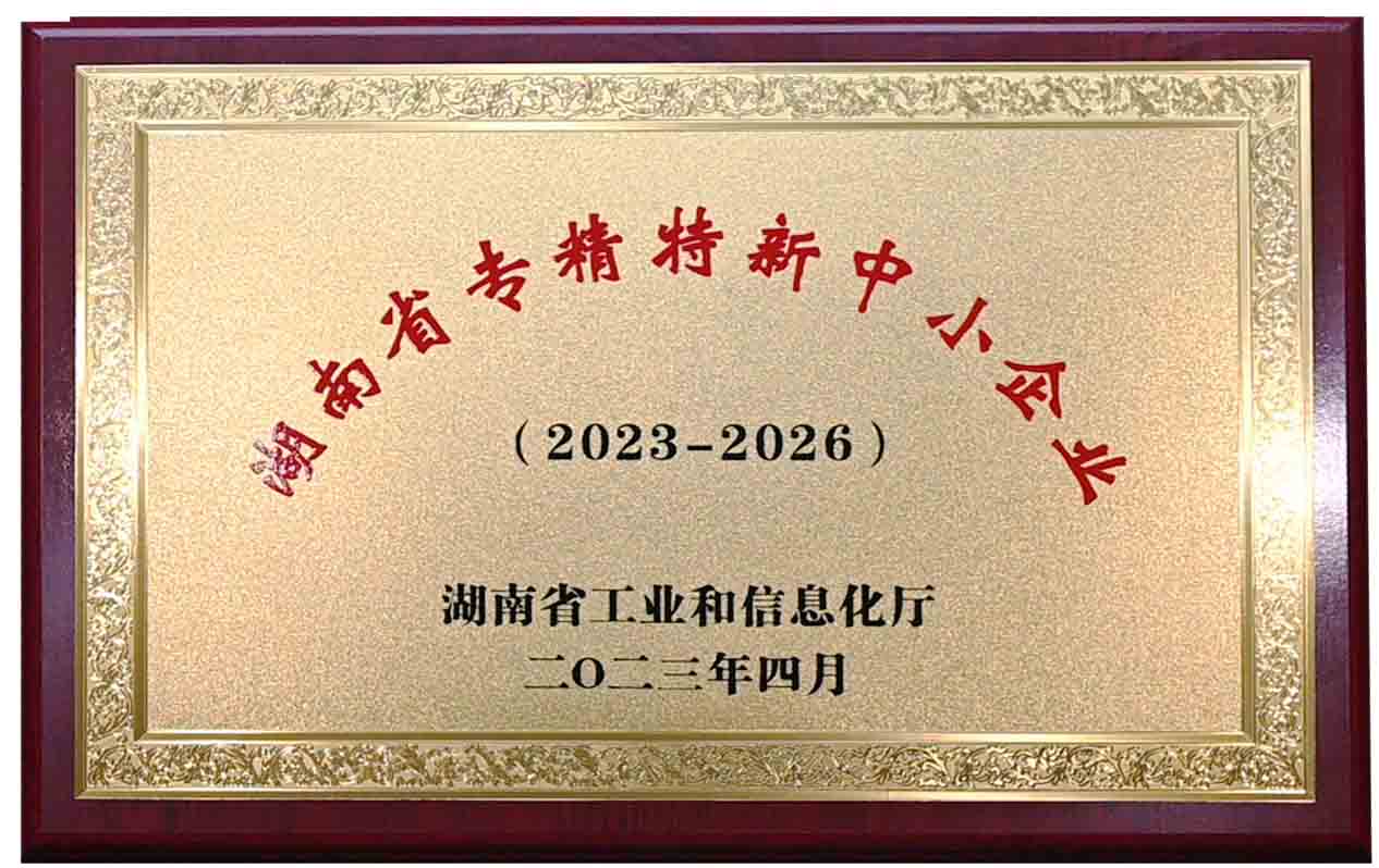 湖南省专精特新中小企业