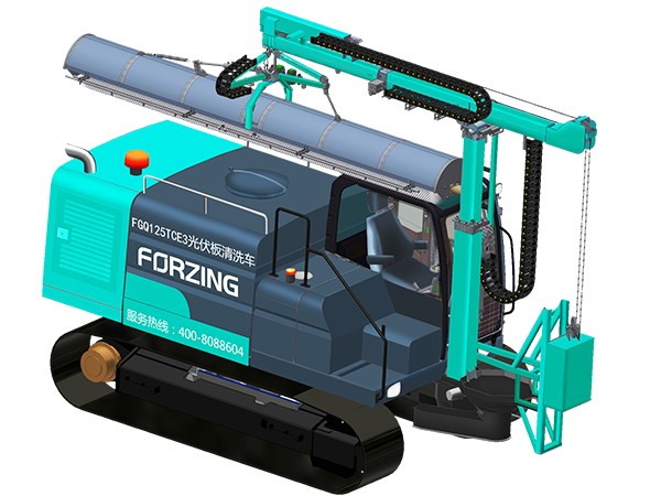 FGX125TCE3光伏板洗扫车